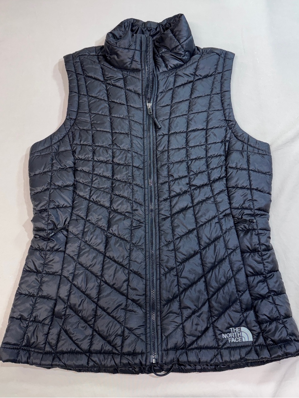 The North Face Quilted Thermoball Eco Womens Full Zip Puffer Vest Jacket S